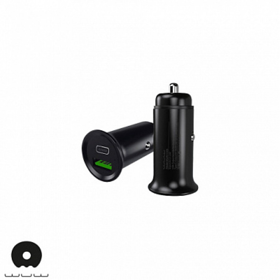 АЗУ WUW-C106 USB & Type-C PD fast car charger