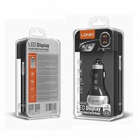 АЗУ LDNIO C2 36W QC 3.0 2USB с LED дисплеем + Кабель Micro