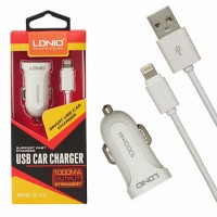 АЗУ LDNIO DL-C17 1A 1USB + Кабель Lightning