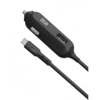 АЗУ UCS12C Ubik Встр. кабель Type-C USBx1 2.4A