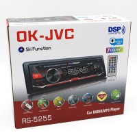 Автомагнитола Ok-JVC MX-5255 BT + пульт ДУ