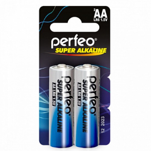 Элемент питания Perfeo AA LR6 Mini Super Alkaline (упаковка 2шт)