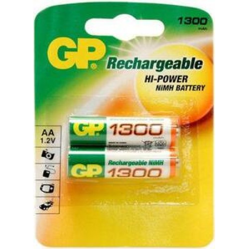 Аккумулятор GP AA R06 1300mAh/2BL