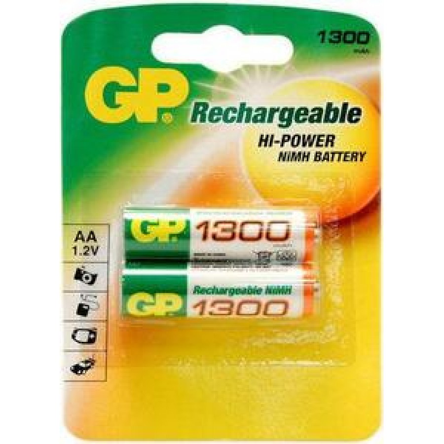 Аккумулятор GP AA R06 1300mAh/2BL