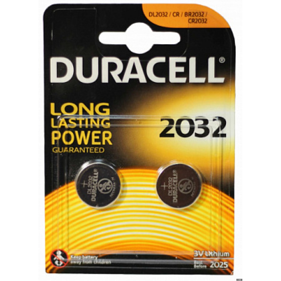 Элемент питания Duracell CR2032 (упаковка 2шт)