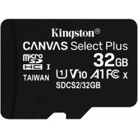 Карта памяти MicroSD 32GB Kingston Class 10 Canvas Select Plus A1 (100 Mb/s) без адаптера