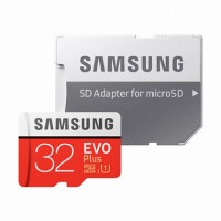 Карта памяти MicroSD 32GB Samsung Class 10 Evo Plus U1 (95/20 Mb/s) + адаптер