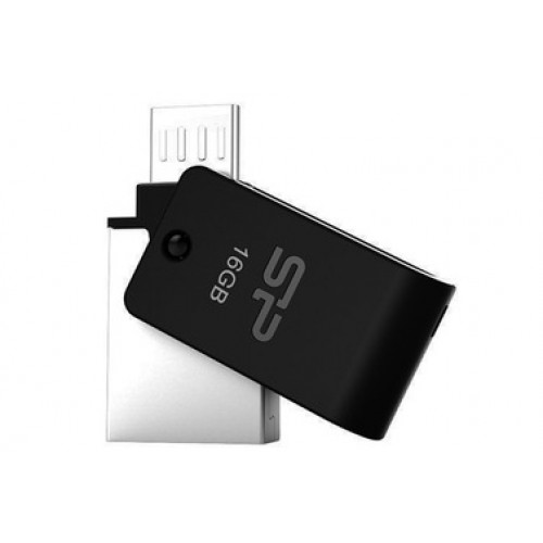 Флеш-накопитель OTG 16GB Silicon Power Mobile X21 (USB+microUSB)