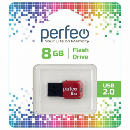 Флеш-накопитель USB 8GB Perfeo M02