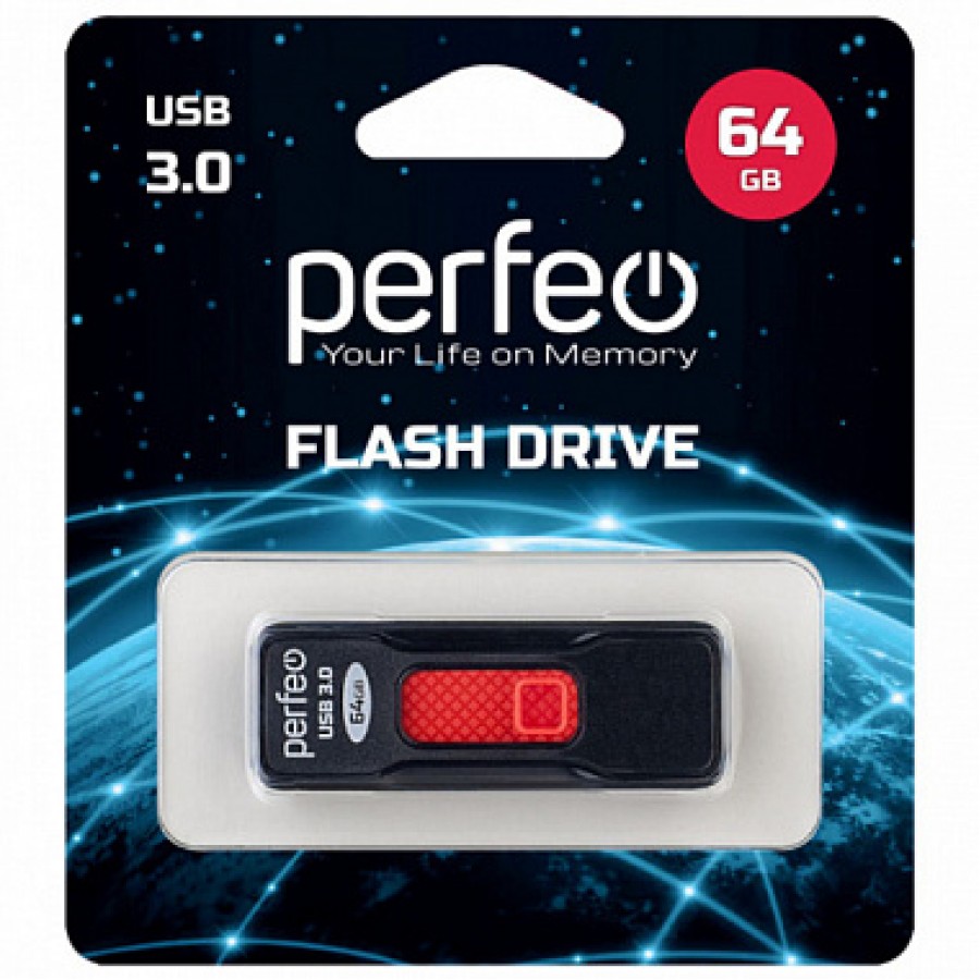 Флеш-накопитель USB 64GB Perfeo S05 3.0