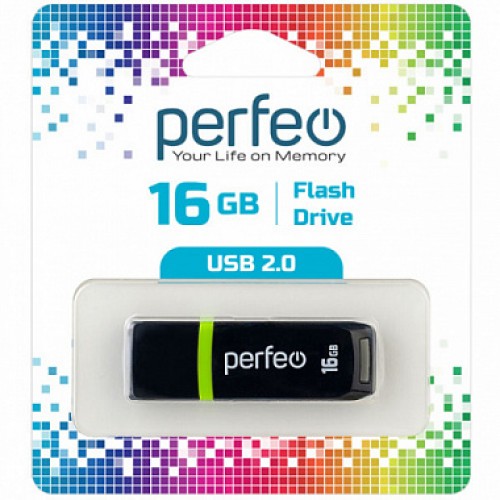 Флеш-накопитель USB 16GB Perfeo C11