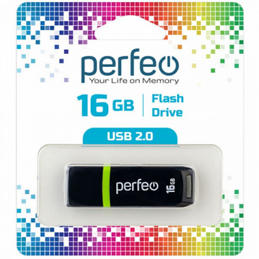 Флеш-накопитель USB 16GB Perfeo C11