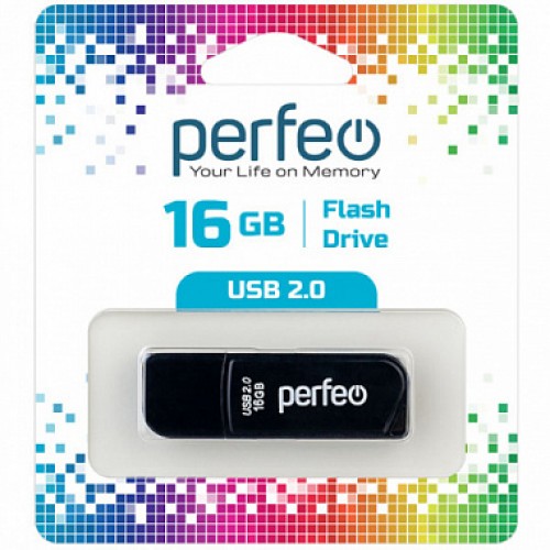 Флеш-накопитель USB 16GB Perfeo C10