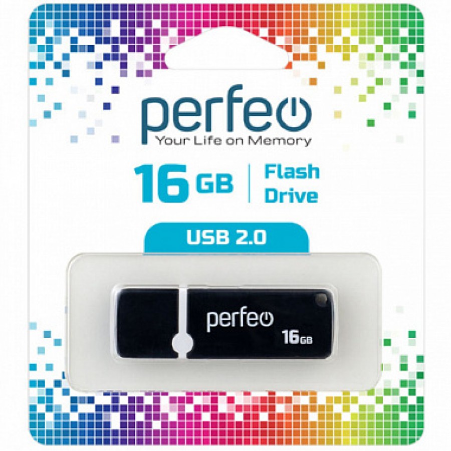 Флеш-накопитель USB 16GB Perfeo C07