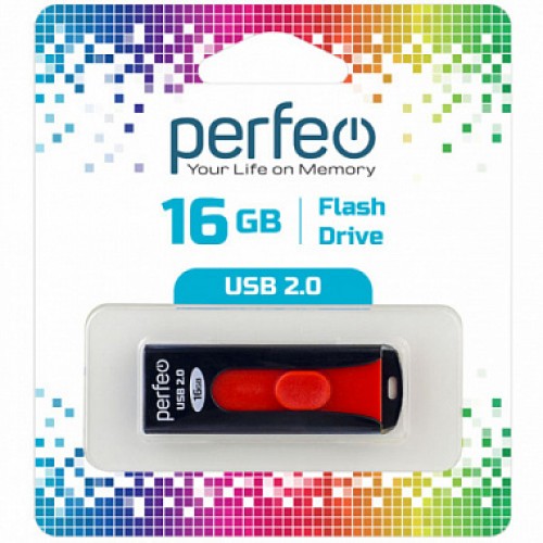 Флеш-накопитель USB 16GB Perfeo S01