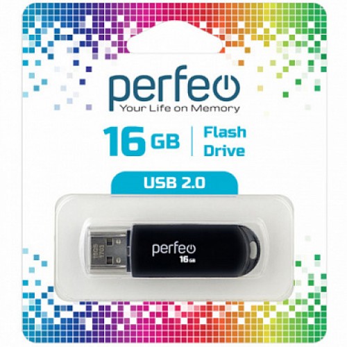 Флеш-накопитель USB 16GB Perfeo C03