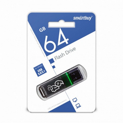 Флеш-накопитель USB 64GB SmartBuy Glossy 3.0