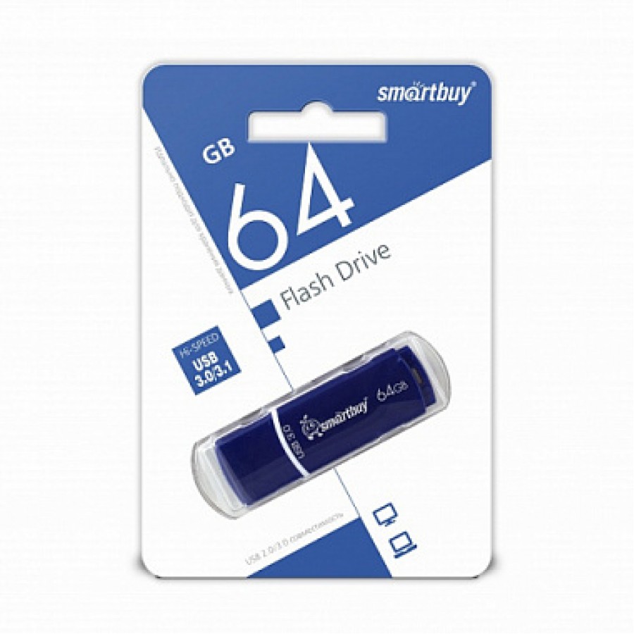 Флеш-накопитель USB 64GB SmartBuy Crown 3.0