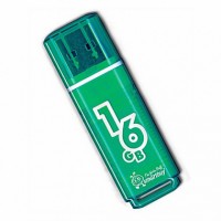 Флеш-накопитель USB 16GB SmartBuy Glossy Green