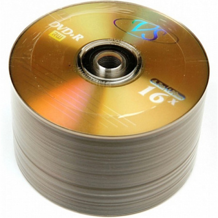 Диск VS DVD-R 4,7 GB 16x Bulk/50шт