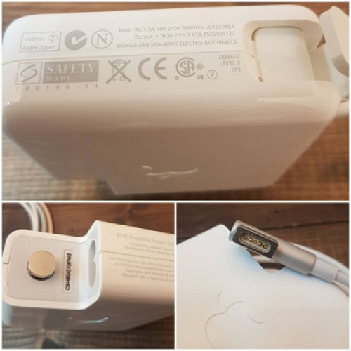 Блок питания для Apple MagSafe1 60W 16.5V/3.65A