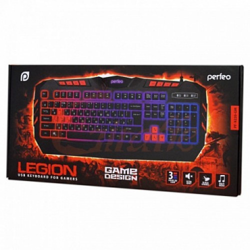 Клавиатура Проводная Perfeo Игровая Legion PF-9220-GM