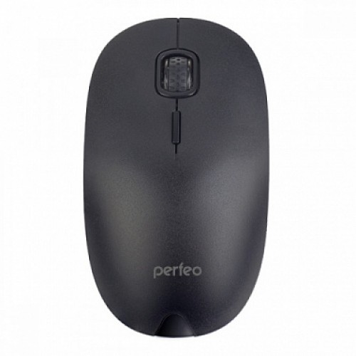 Мышь беспроводная Perfeo "SIMPLE", 4 кн, DPI 800-1200, USB