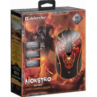 Мышь проводная игровая DEFENDER Monstro GM-510L