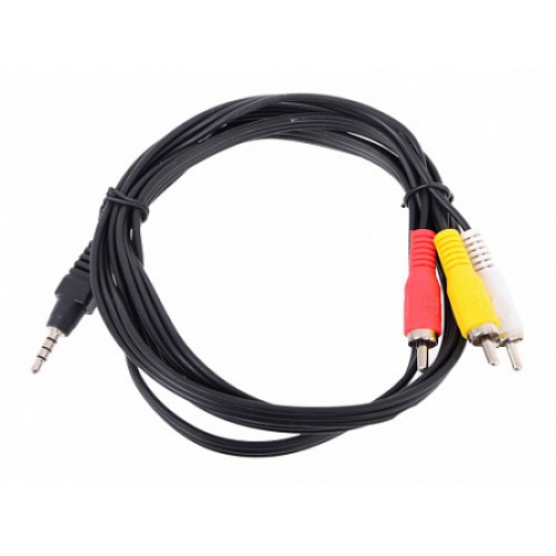 Кабель соединительный 3.5 Jack(M) - 3rca(M) Telecom 1.5m