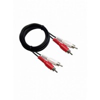 Кабель соединительный 2rca(M) - 2rca(M) 1.5m золото