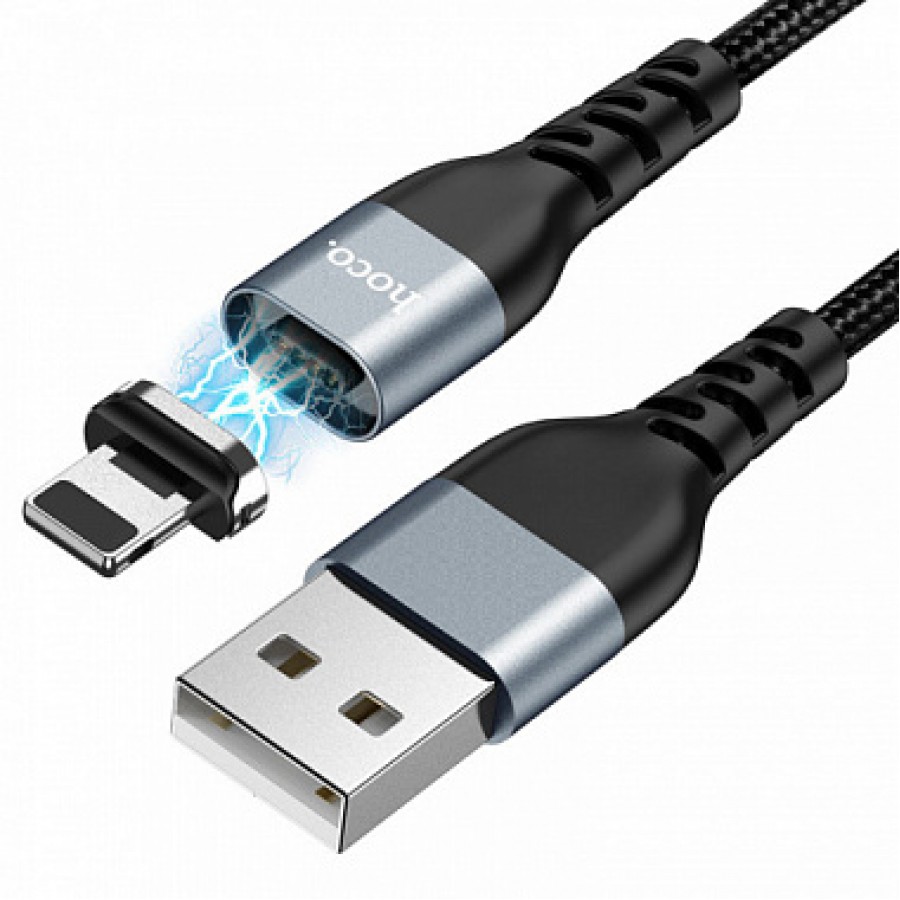 USB кабель Hoco U96 Traveller magnetic charging data cable for Lightning магнитный