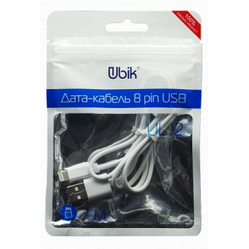 USB кабель Ubik UL12 Lightning