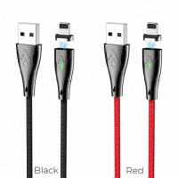 USB кабель Hoco U75 Blaze magnetic charging data cable for Lightning магнитный