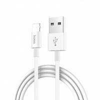 USB кабель Hoco X23 Skilled charging data cable Lightning 1m