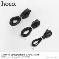 USB кабель Hoco X20 Flash charging cable Lightning 1m