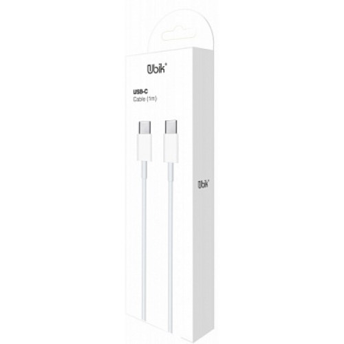 USB кабель Ubik UC20 PD Type-C to Type-C 1m