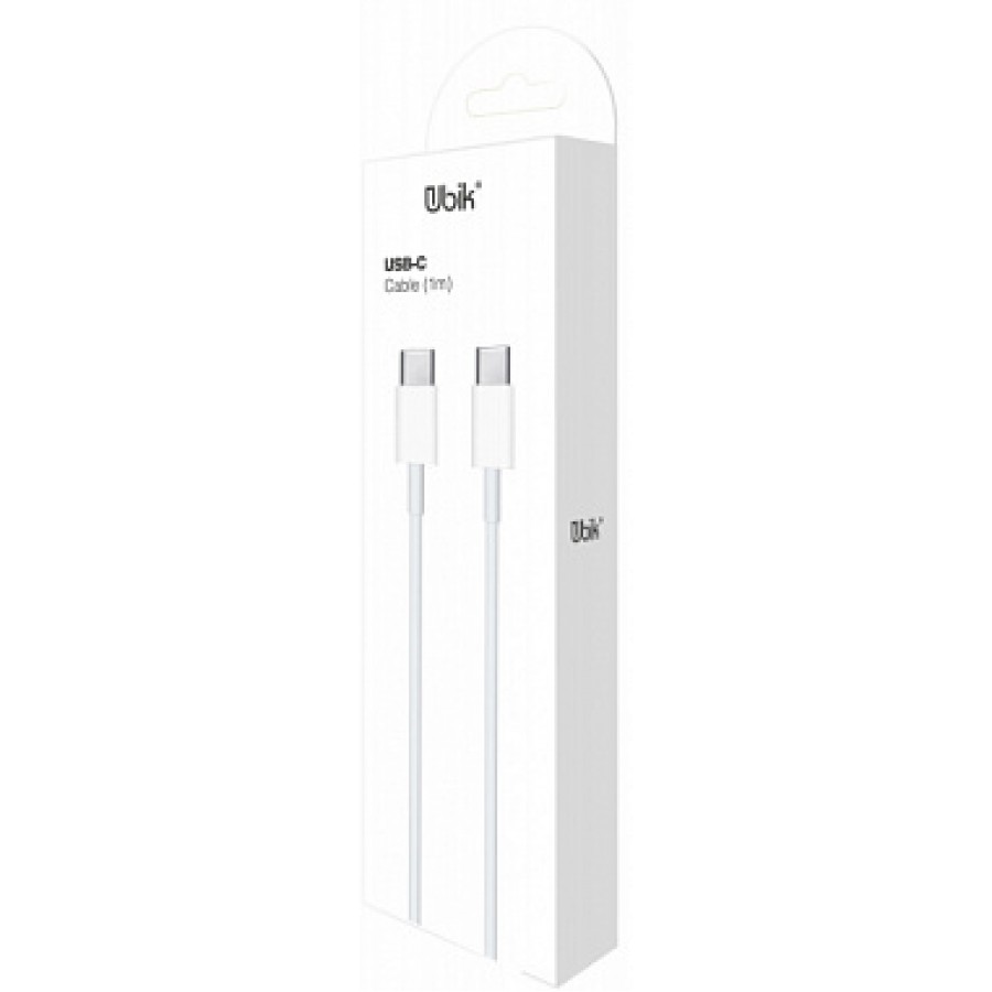 USB кабель Ubik UC20 PD Type-C to Type-C 1m