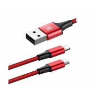 USB кабель Baseus Rapid 2in1 Cable Type-C+Micro 3A 1.2m