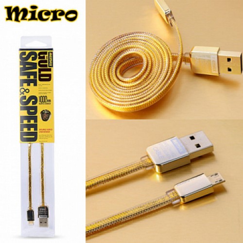 USB кабель Remax Golden Cable Micro-USB