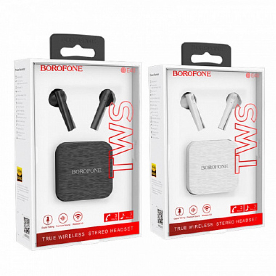 Bluetooth-стереогарнитура Borofone BE40 Triumph TWS wireless headset