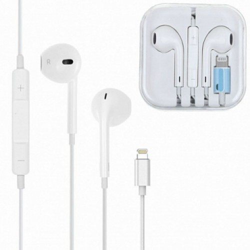 Стереогарнитура EarPods iPhone 7 bluetooth (lightning) cl AAA