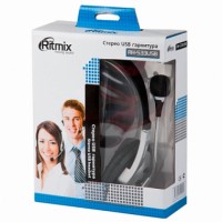 Наушники RITMIX RH-533USB полноразмерные с микро 3.5mm