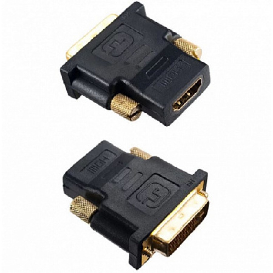 Переходник PERFEO HDMI A розетка - DVI-D вилка (A7004)