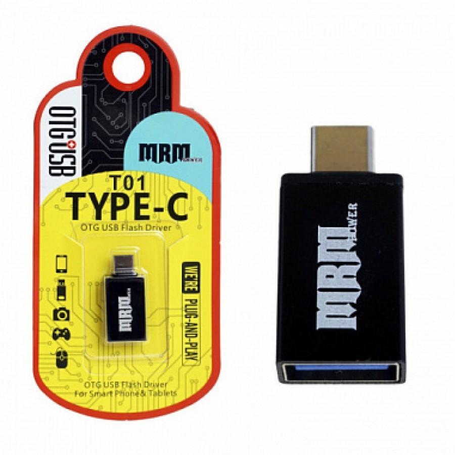 OTG Type-C на USB T-01 в упаковке