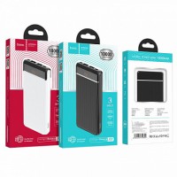 Внешний аккумулятор HOCO J59, Famous, 10000mAh, пластик, 2 USB выхода, дисплей, 2.0A