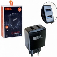 СЗУ MRM S32 5V/2,4A 2USB