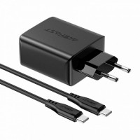 СЗУ ACEFAST A13 PD 65W 3USB(USB-C+USB-C+USB-A) + кабель USB-C (EU)