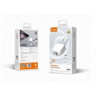 СЗУ LDNIO A2316C+ Кабель Micro/PD+QC 3.0/2 USB Auto-ID/Выход: 5V_9V_12V, 20W